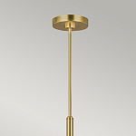 Люстра с 6-ю лампами на тонких изогнутых рожках в современном стиле Feiss варинант исполнения - 3 | Loft Concept в Москве