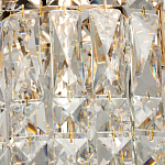 Потолочный светильник круглый с прозрачными подвесками Lunet варинант исполнения - 5 | Loft Concept в Москве