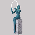 Торшер Statue In The Clouds Floor Lamp варинант исполнения - 2 | Loft Concept в Москве