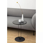 Кофейный столик черный круглый Graceful Base варинант исполнения - 1 | Loft Concept в Москве