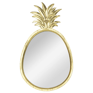 Зеркало Tropical Forest gold Pineapple