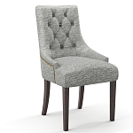 Мебельная ткань Шенилл серый цвет 138 см T4-34 варинант исполнения - 5 | Loft Concept в Москве