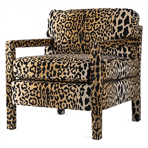 Кресло Leopard Parsons Chair