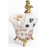 Фарфоровая чаша с золотым ангелом Suhary варинант исполнения - 4 | Loft Concept в Москве