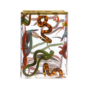 Ваза Glass Vase Snakes