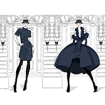 Megan Hess. Elegance варинант исполнения - 6 | Loft Concept в Москве