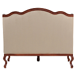 Диван двухместный из натурального бука бежевый Solid Luxury варинант исполнения - 2 | Loft Concept в Москве