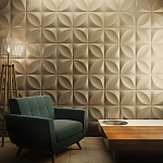 Гипсовая 3D Панель M-21 варинант исполнения - 2 | Loft Concept в Москве