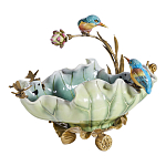 Чаша в виде листка лотоса с птицами Eden Garden варинант исполнения - 1 | Loft Concept в Москве