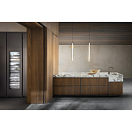 Кухонный гарнитур из массива дуба и камня Ratio Dada Engenereed варинант исполнения - 10 | Loft Concept в Москве