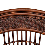 Барный стул из ротанга Eloise коричневый варинант исполнения - 6 | Loft Concept в Москве