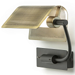 Бра с плафоном из перфорированного металла Elledge Wall Lamp варинант исполнения - 2 | Loft Concept в Москве