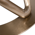 Стол обеденный круглый керамический Interlacement варинант исполнения - 2 | Loft Concept в Москве