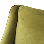 Кресло велюровое оливковое с подушкой Relaxation Soft варинант исполнения - 2 | Loft Concept в Москве