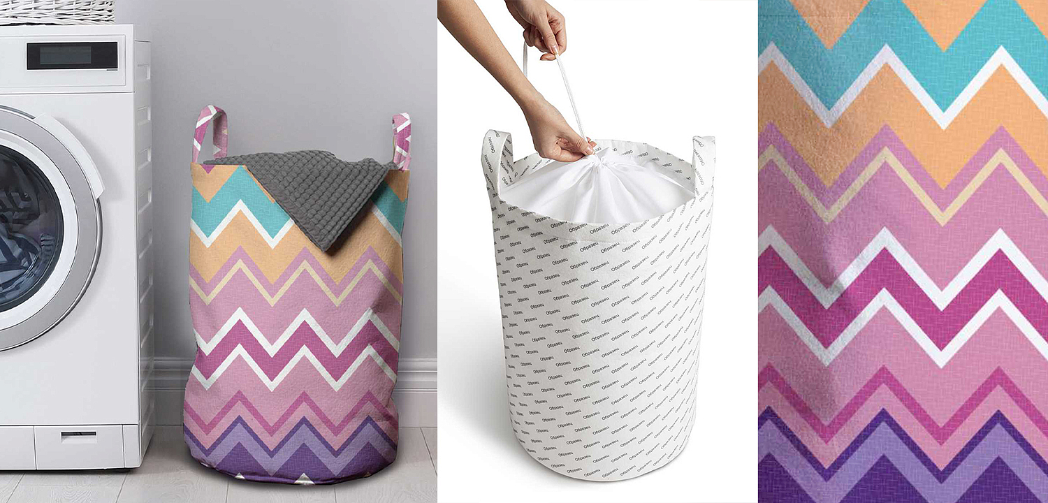 Корзина Color Zigzag Basket Корзина Color Zigzag Basket - Loft-Concept в Москве