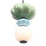 Подвесной светильник фигурный с керамическими элементами Fragrant Light варинант исполнения - 4 | Loft Concept в Москве