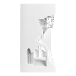 Встраиваемый в стену гипсовый светильник под покраску с эффектом разрушенной стены Antiquity Athena варинант исполнения - 4 | Loft Concept в Москве