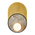 Бра с каменным диском в металлической раме Sandstone Painting варинант исполнения - 1 | Loft Concept в Москве