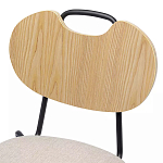 Стул с мягким сиденьем Stool Loft Light Brown варинант исполнения - 6 | Loft Concept в Москве