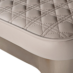 Стул барный светло-серый из экокожи Spectacular High Bar Stool варинант исполнения - 4 | Loft Concept в Москве