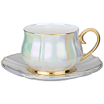 Чайный набор из фарфора на 4 персоны 8 предметов Porcelain Pearl варинант исполнения - 1 | Loft Concept в Москве