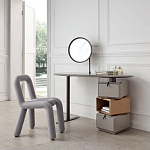 Консоль с зеркалом и  3-мя вращающимися ящиками Eloida варинант исполнения - 2 | Loft Concept в Москве