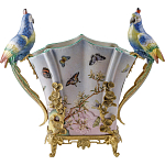 Ваза фарфоровая с попугаями Ferra варинант исполнения - 1 | Loft Concept в Москве