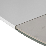 Стол обеденный раскладной круглый White Ceramic Table варинант исполнения - 3 | Loft Concept в Москве