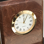 Настольный письменный набор из лемезита и змеевика с часами Royal Accessory варинант исполнения - 4 | Loft Concept в Москве