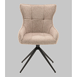 Стул Carlene вращающийся бежевый варинант исполнения - 4 | Loft Concept в Москве