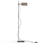 Торшер с плафоном из перфорированного металла Elledge Floor Lamp варинант исполнения - 1 | Loft Concept в Москве