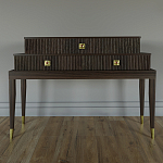 Премиальная Консоль с тремя ящиками Elsa Dreams Walnut варинант исполнения - 3 | Loft Concept в Москве