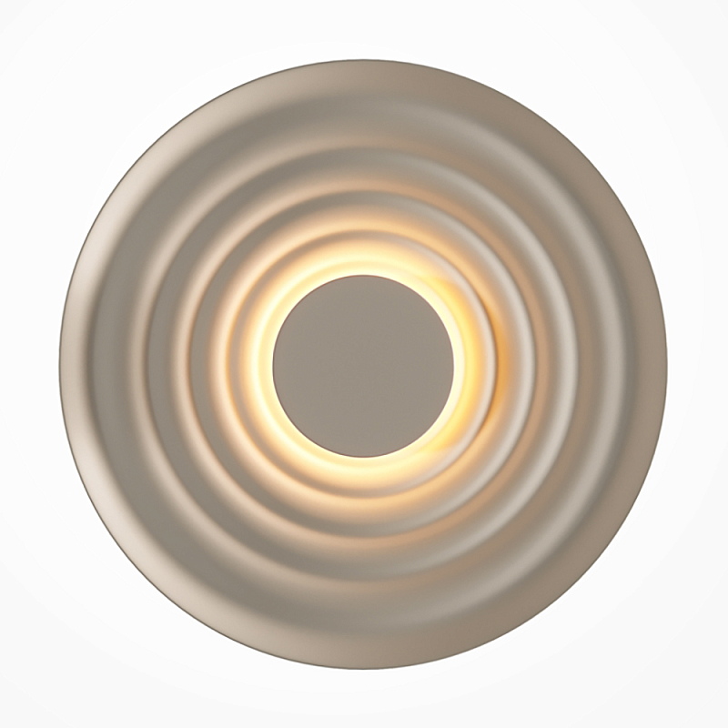 Бра круглое Soft Halo бежевый Бежевый в Москве | Loft Concept 