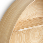 Полка настенная из бамбука Zenara варинант исполнения - 4 | Loft Concept в Москве