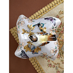 Шкатулка фиолетового цвета с рисунком бабочек и крышкой с фигуркой птицы на ветке Eden Garden варинант исполнения - 9 | Loft Concept в Москве