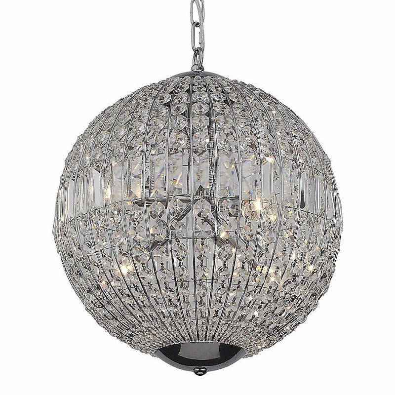 Люстра RH 19th c. Casbah Crystal Chrome Хром Прозрачное Стекло Люстра RH 19th c. Casbah Crystal Chrome Хром Прозрачное Стекло в Москве | Loft Concept