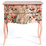 Комод розовый с росписью Цветы L.XV CHEST OF DRAWERS Flowers варинант исполнения - 1 | Loft Concept в Москве