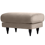 Мягкий пуф на деревянных ножках Garner Pouf варинант исполнения - 2 | Loft Concept в Москве