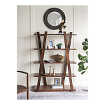 Зеркало круглое с текстурированным дизайном рамы Helios варинант исполнения - 7 | Loft Concept в Москве