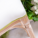 Барный стул золотистый из натурального бука с изображением птиц и цветов Blooming Birds варинант исполнения - 2 | Loft Concept в Москве