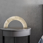 Прикроватная лампа из мрамора в форме дуги Rainbow Light варинант исполнения - 1 | Loft Concept в Москве