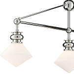 Люстра линейная с ромбовидными плафонами Pointed Diamond Shade варинант исполнения - 1 | Loft Concept в Москве