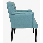 Кресло Addison Chic Armchair blue flax варинант исполнения - 1 | Loft Concept в Москве