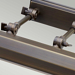 Светильник для картин с призматическим плафоном и двойными регулируемыми шарнирами Elstead Lighting варинант исполнения - 43 | Loft Concept в Москве