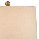 Настольная лампа с фактурным стеклянным корпусом Pommel варинант исполнения - 3 | Loft Concept в Москве