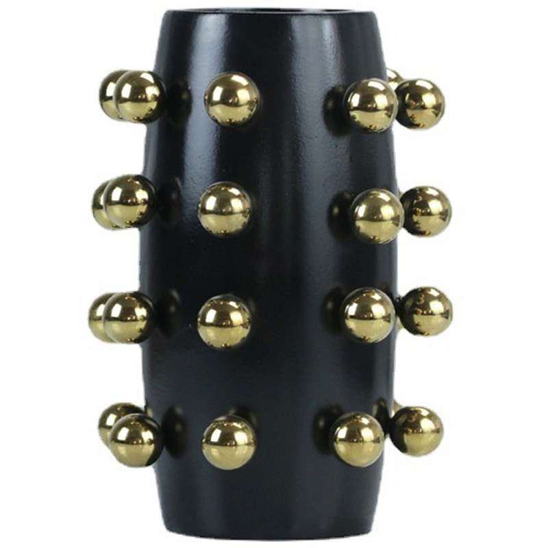  Molecule Vase Gold Black     | Loft Concept 