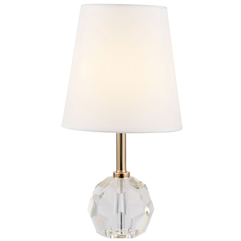      Manlio Round Crystal Lampshade Table Lamp       | Loft Concept 