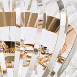 Бра золотого цвета с изогнутыми хрустальными элементами Radiant Ribbons варинант исполнения - 4 | Loft Concept в Москве