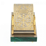 Подставка для телефона из натурального камня малахит Natural Stone Stand варинант исполнения - 3 | Loft Concept в Москве