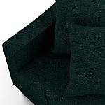 Мебельная ткань Шенилл темно-зеленый цвет 138 см T4-36 варинант исполнения - 3 | Loft Concept в Москве